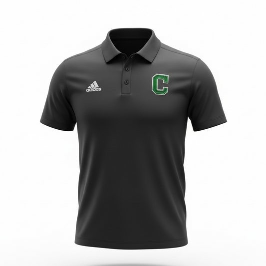 Black Adidas Polo w/ C
