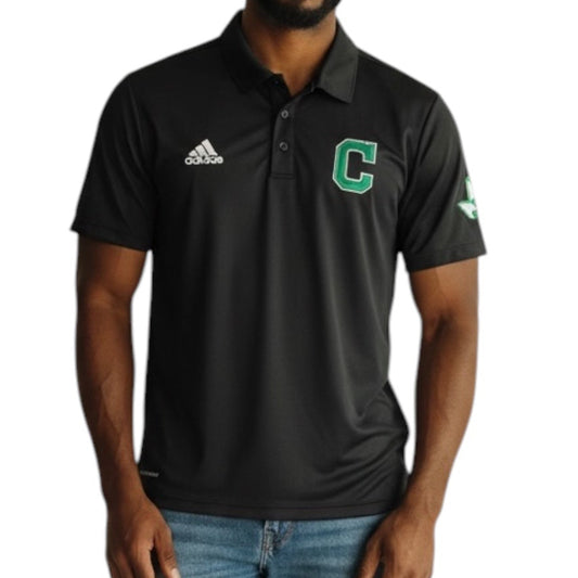 Black Adidas Polo w/ C