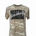 Tan Camo Tee Dragons Baseball Puff