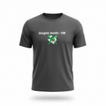 Black Athletic Tee Dragon Mode : ON