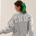 Gray/White Sweatshirt w/ Touchdown
