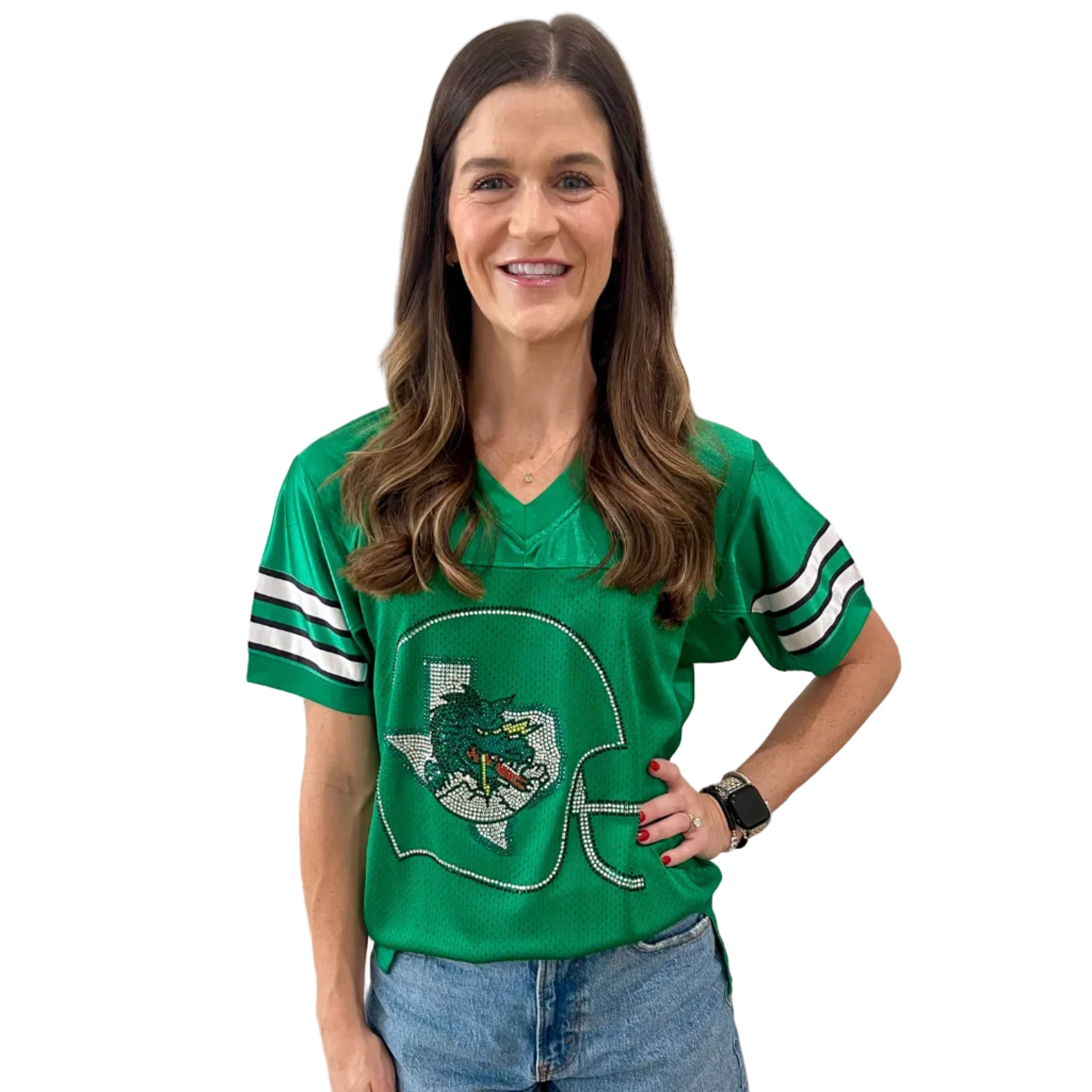 Green Helmet Glam Jersey