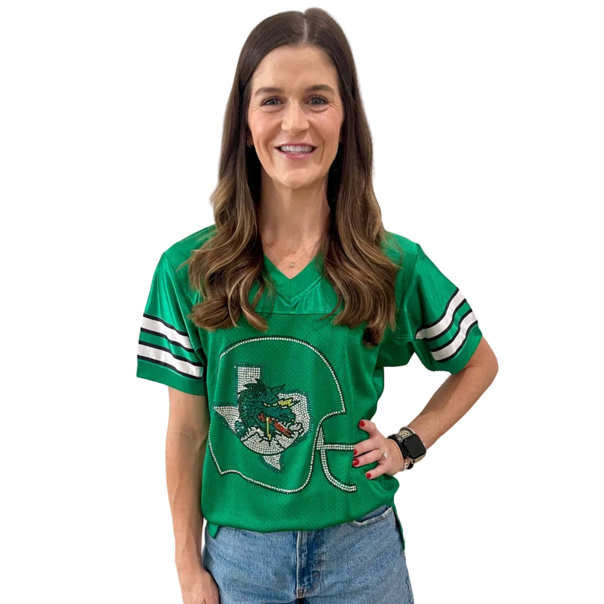 Green Helmet Glam Jersey