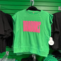 Women's Terry SS Sweatshirt Pink Puff Dragons