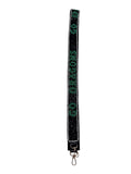 GDL Black Western Beaded Purse Strap