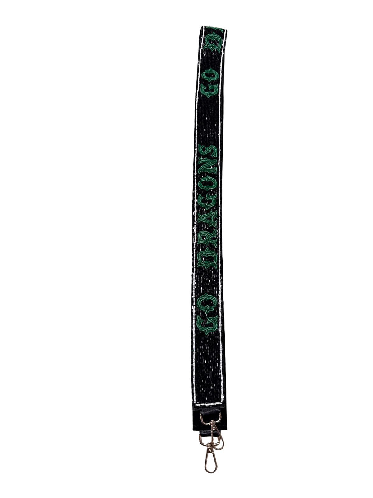 GDL Black Western Beaded Purse Strap