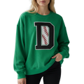 D Baseball Corded Sweatshirt