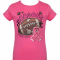 Toddler Hot Pink Ribbon Football