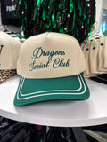 Green and Tan Hat Dragons Social Club