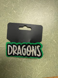 Rhinestone Dragons Clip