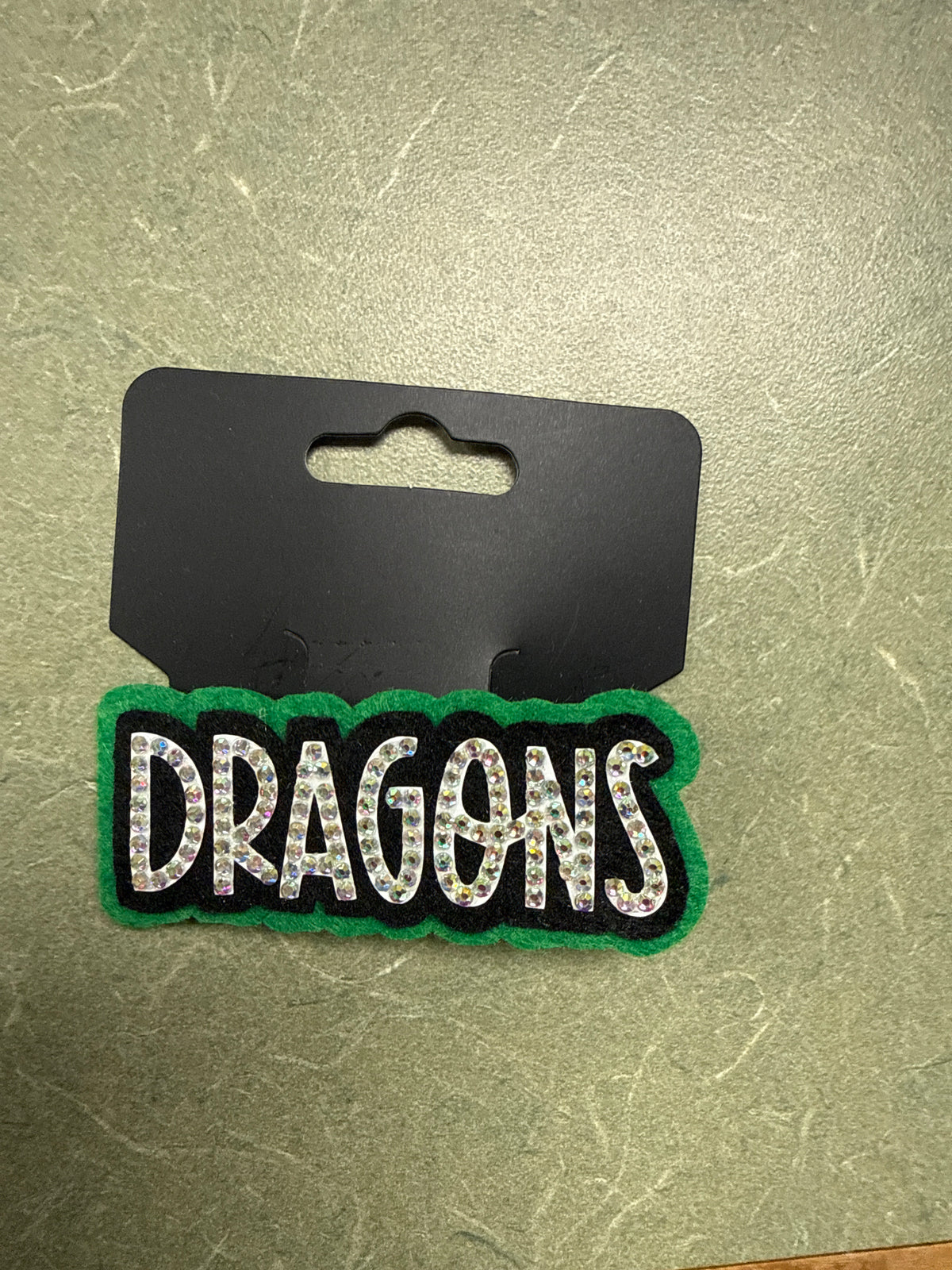 Rhinestone Dragons Clip