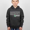 Youth Black Hoodie Dragons-Southlake