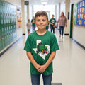 Youth Boys Kelly Green T-Shirt CISD Logo