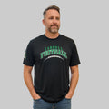 Men Carroll Football Adidas SS Tech Tee Black