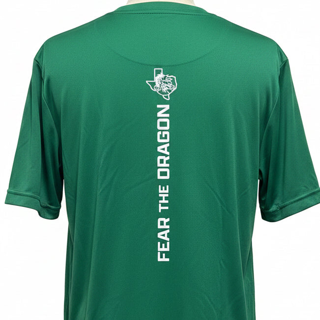 Youth Boys T-Shirt Kelly Green Boxed Dragons