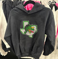 Youth Hoodie Silver CISD Logo