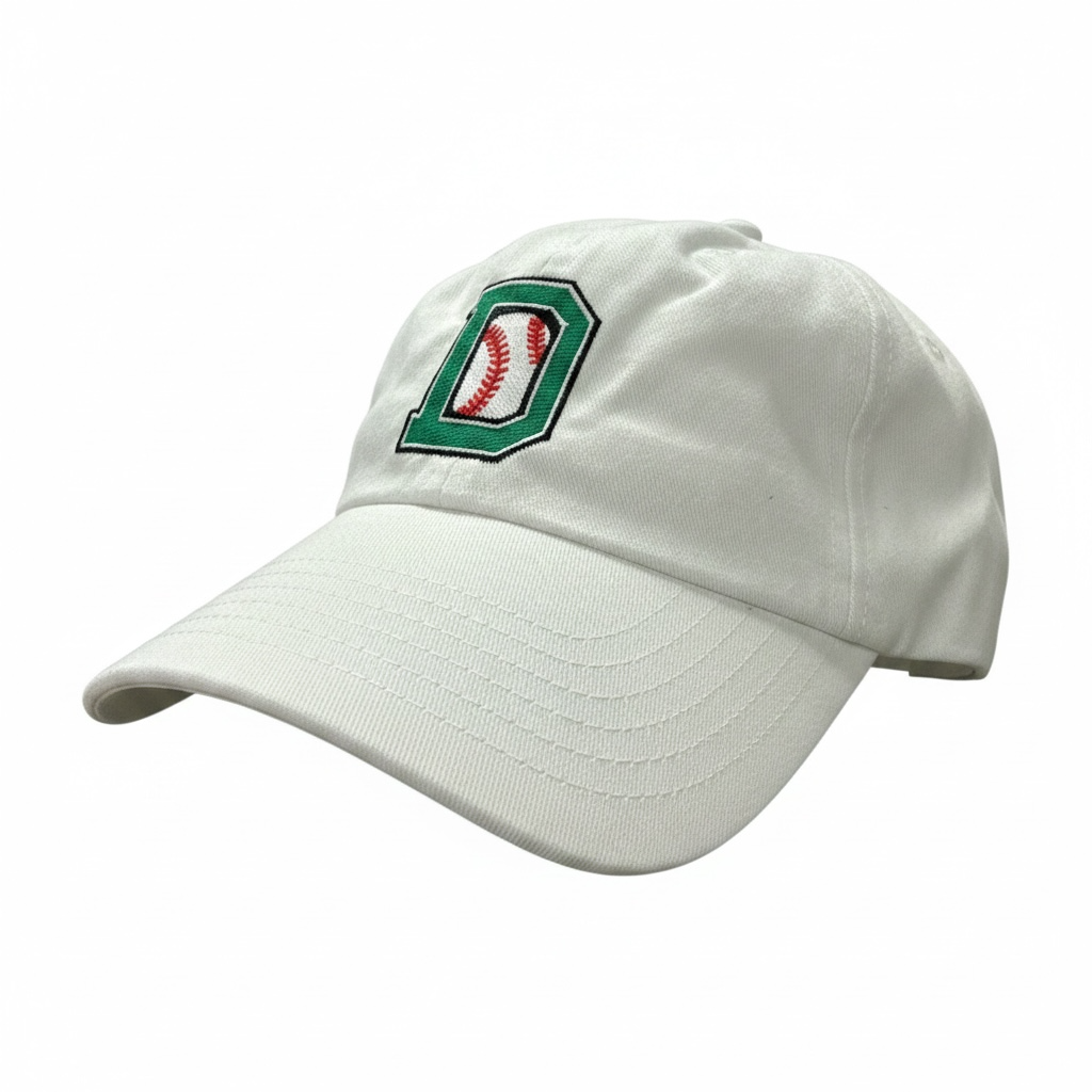D baseball Soft Hat