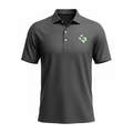 Huronn Black Johnnie-O Polo