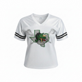 LAX White Jersey Lax Logo