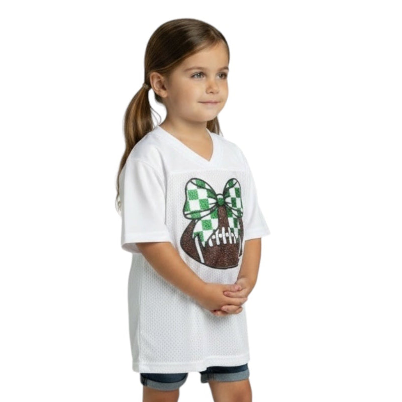 Youth Champro Jersey with Bow/Football