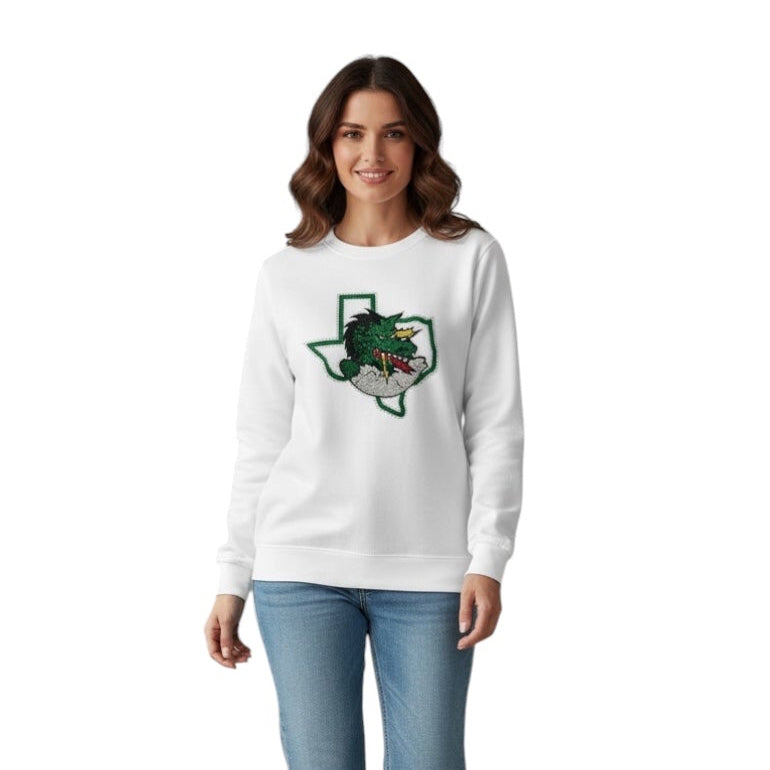 White Crew with CISD Logo