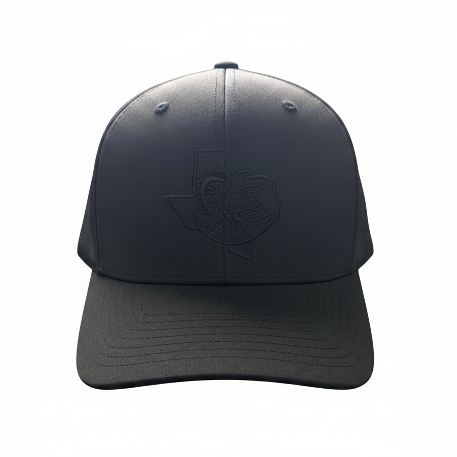 Richardson Black on Black Hat