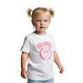 Youth White T-Shirt w/ Pink Dragon Go Team