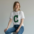 Women's White Tee Flat C