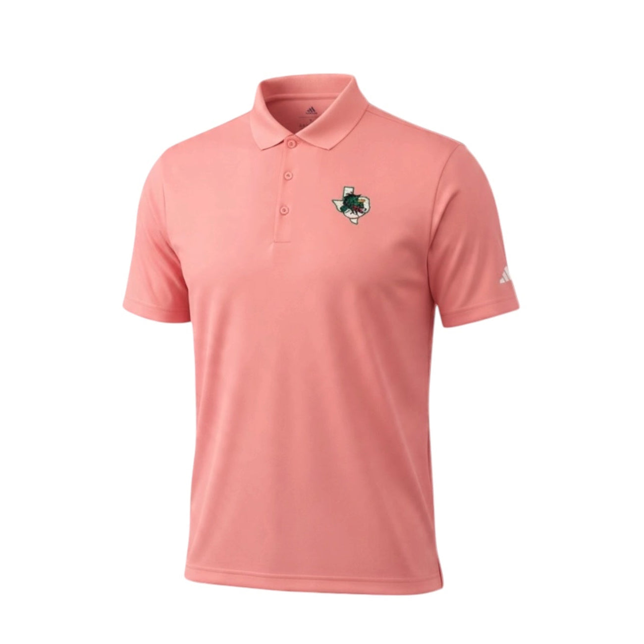 Men's Adidas Pink Polo